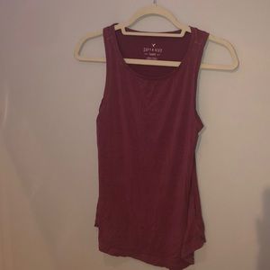 Burgundy tank top
